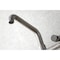 Kingston Brass KS823SN Concord Two-Handle Wall-Mount Kitchen Faucet, Brushed Nickel KS823SN - alternate 2